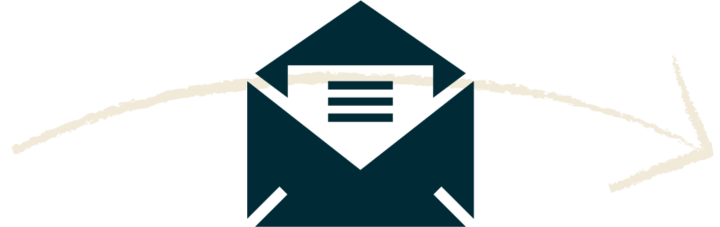 You send an email